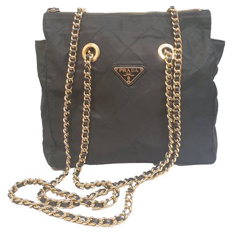 black prada bag ebay|prada nylon shoulder bag price.